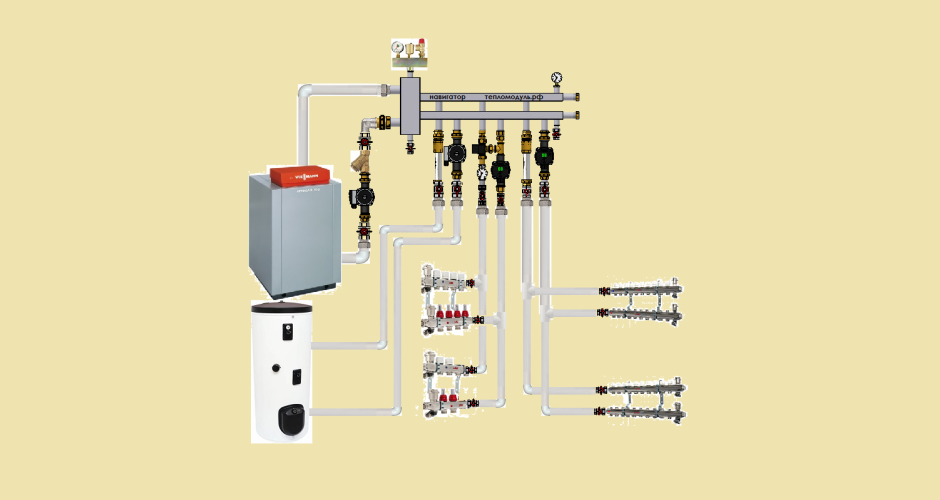 Установка теплового аккумулятора в систему индивидуального отопления